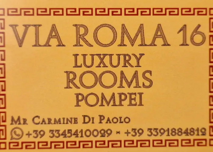 Bed & Breakfast Via Roma 16 Pompei